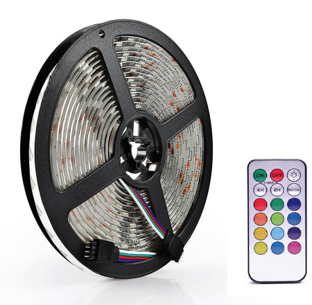 Glow Sound Activated Color Changing LED Light Strips 6 Foot, 10 Foot, 15 foot