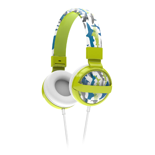 Kids SafeSounds Volume Limited Printed Over Ear Headphones for