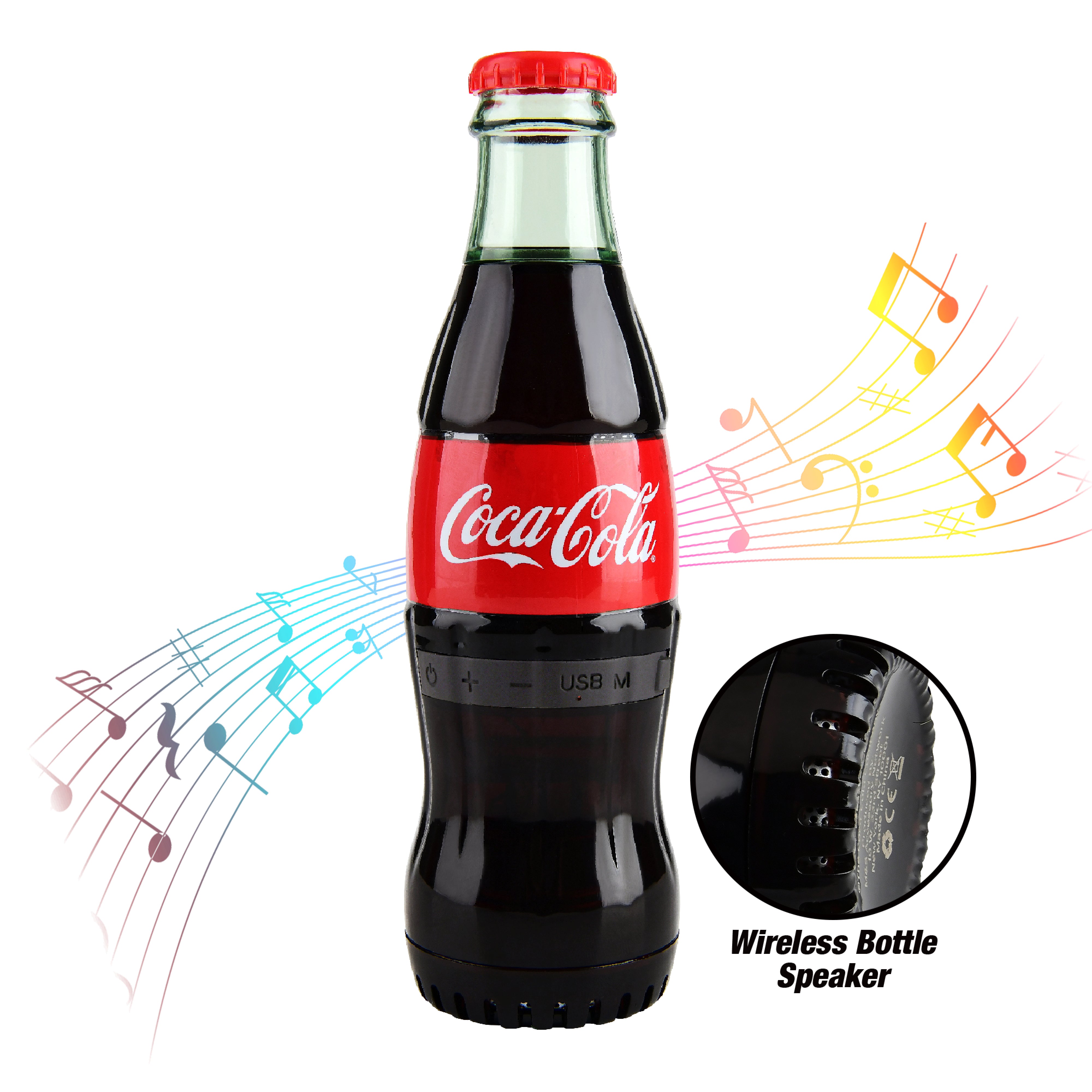 Coca-Cola/Diet Coke Bottle Shaped Bluetooth Speaker