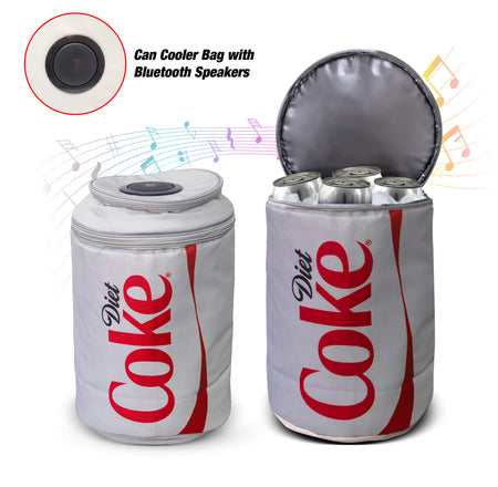 Coca-Cola/ Diet Coke Can Shaped Cooler Bag with Built-in Bluetooth Speakers