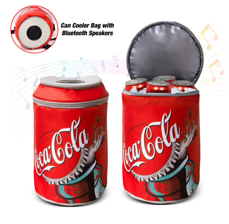 Coca-Cola/ Diet Coke Can Shaped Cooler Bag with Built-in Bluetooth Speakers