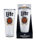 Miller Lite and Coors Light Insulated Bluetooth Speaker Tumbler