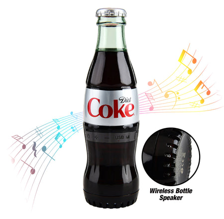 Coca-Cola/Diet Coke Bottle Shaped Bluetooth Speaker