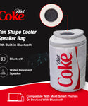Coca-Cola/ Diet Coke Can Shaped Cooler Bag with Built-in Bluetooth Speakers