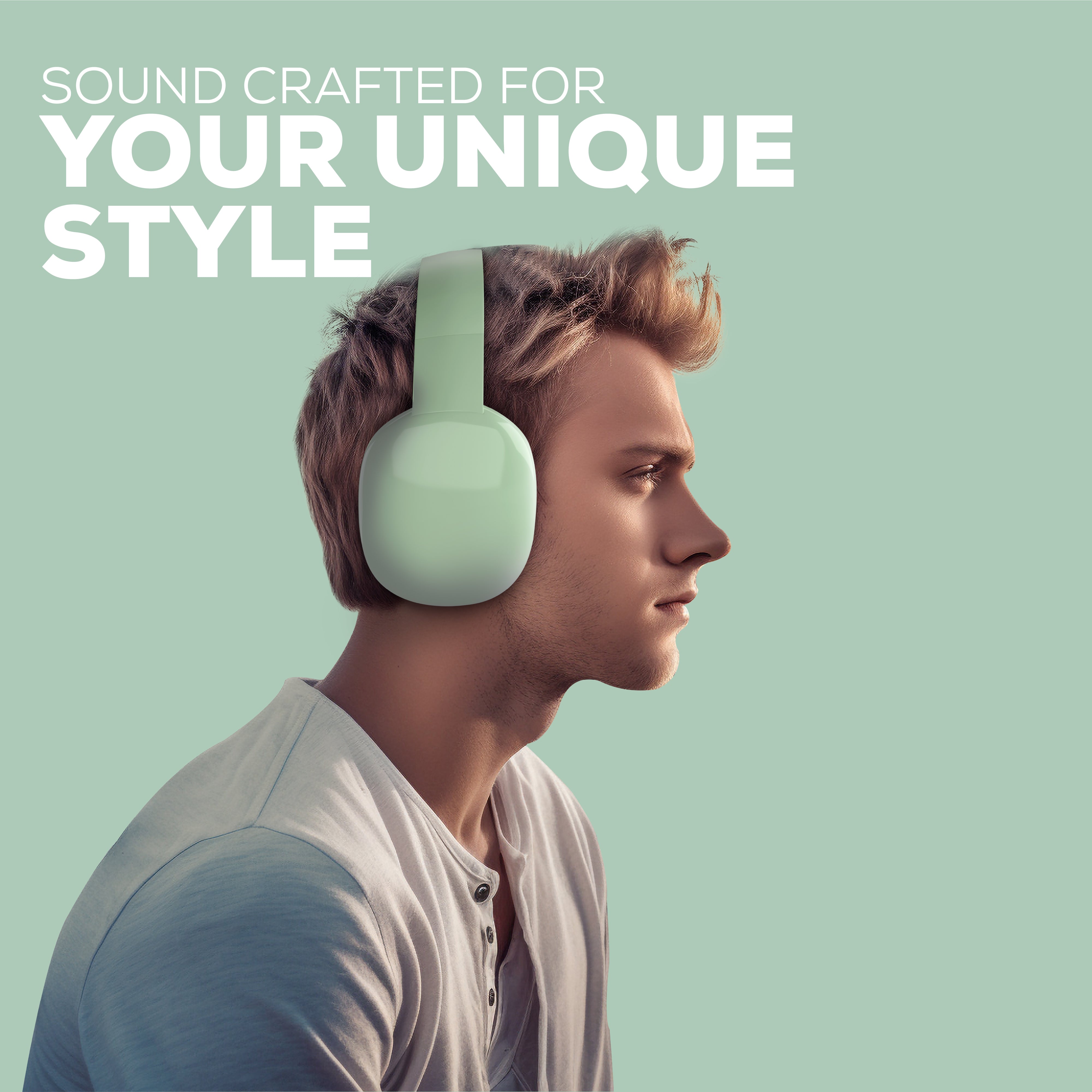 Gabba Goods Platinum Vibe Over-Ear Bluetooth Headphones