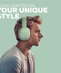 Gabba Goods Platinum Vibe Over-Ear Bluetooth Headphones