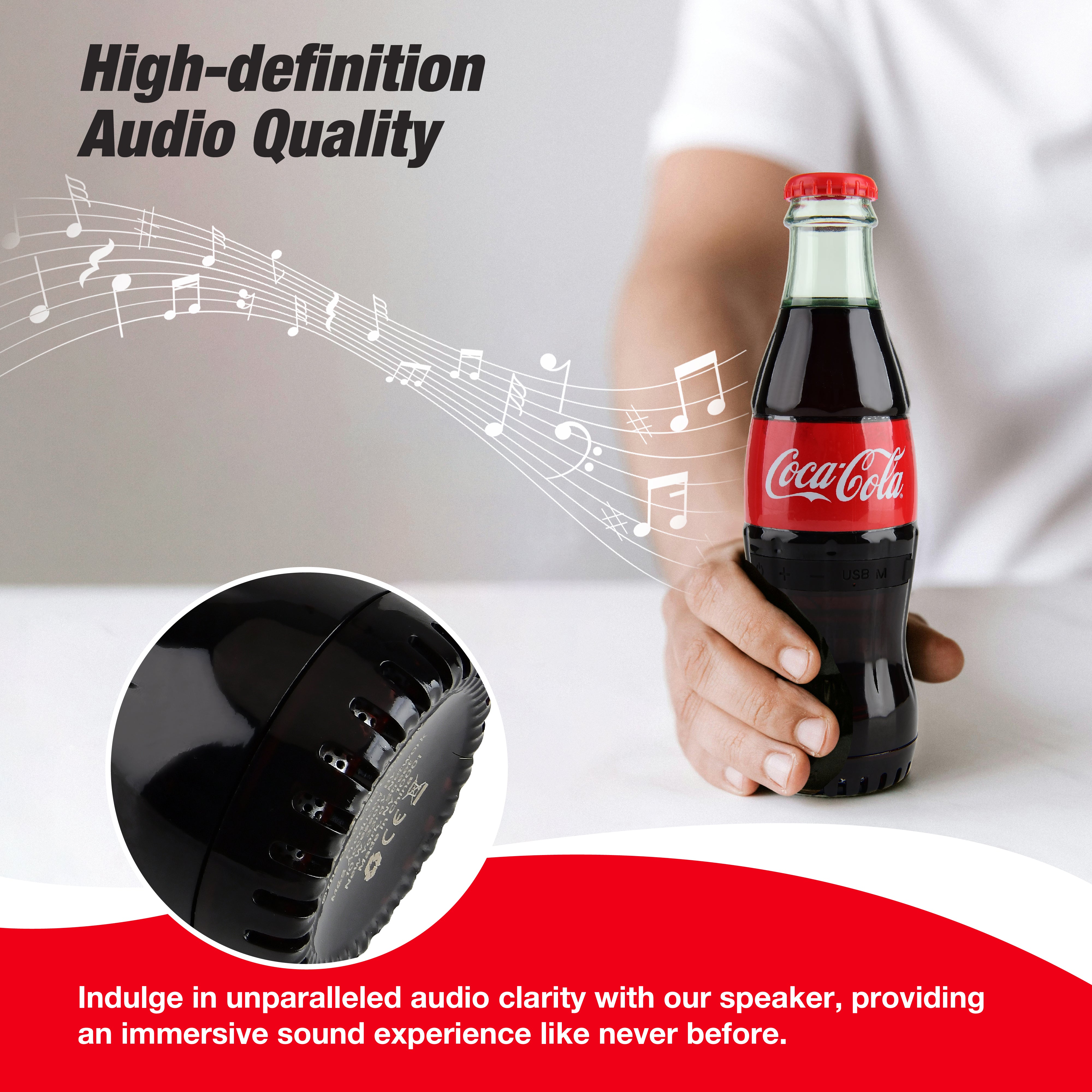 Coca-Cola/Diet Coke Bottle Shaped Bluetooth Speaker