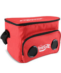 Coca Cola/ Diet Coke Cooler Bluetooth Speaker Bag with Rechargeable Long Playtime Battery, Stereo Sound, Multi Zipped Pockets and Adjustable Shoulder Strip For Indoor & Outdoor Parties | Portable Speaker