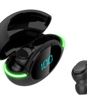 Gabba Goods TrueBuds Glow Wireless Premium Earbuds with Charging case for Bluetooth Ear Buds
