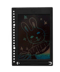 LCD Drawing Pad with Binder insert holes