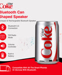 Coca-Cola/Diet Coke Can Shaped Bluetooth Speakers with Acrylic Case