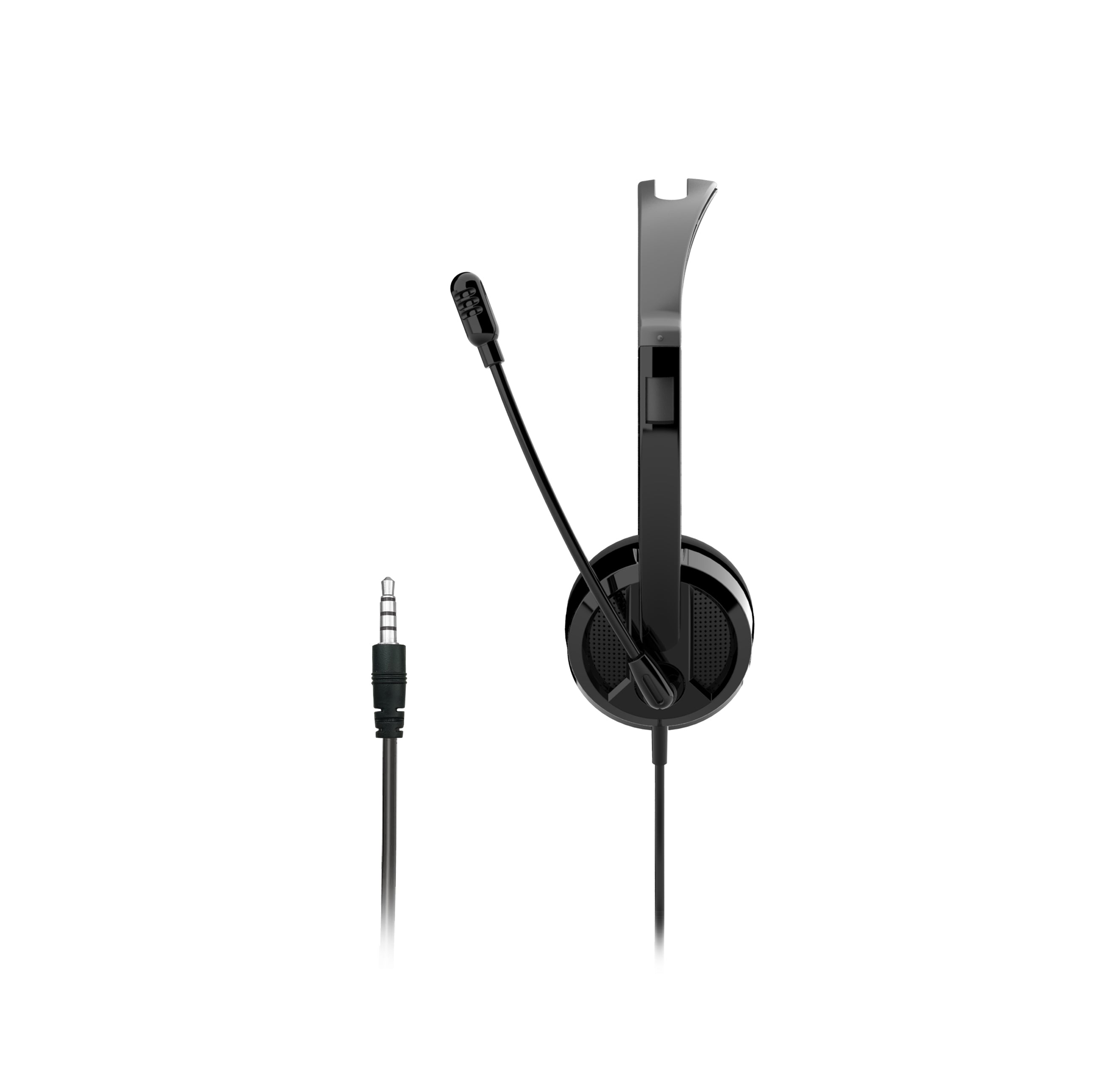 Teleconferencing Headset with boom mic for all devices- AUX