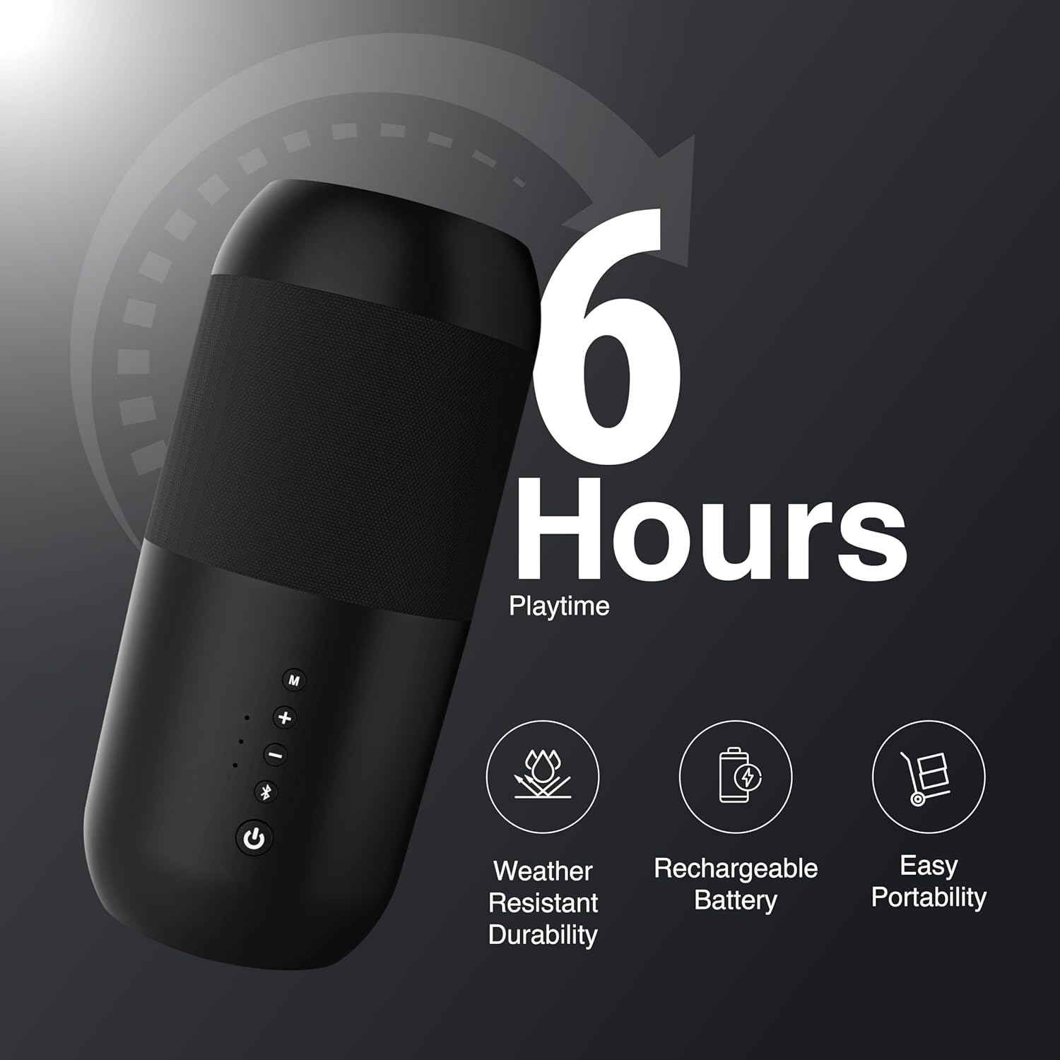 2 Pack - Solar Powered Chain Speaker