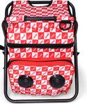 Coca-Cola/Diet Coke Waterproof Bluetooth Speaker Cooler Bag, Folding Chair, and Backpack