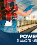 Brookstone 5,000mAh Multi-Port Slim and Fast Power Bank
