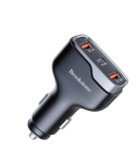 Brookstone 3 Port Rapid 50 Watt Car charger