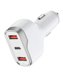 Brookstone 3 Port Rapid 50 Watt Car charger