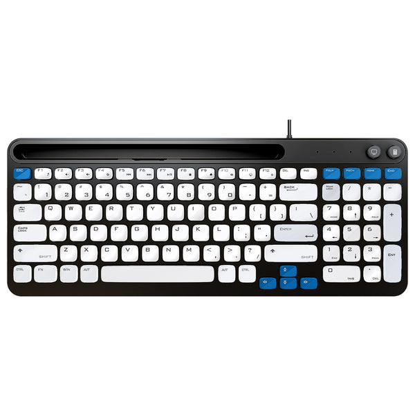 Brookstone Full Size Wireless Keyboard with Numeric Keypad and Tablet ...