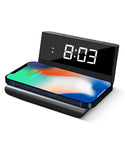 Brookstone 10W Wireless Charging Digital Alarm Clock