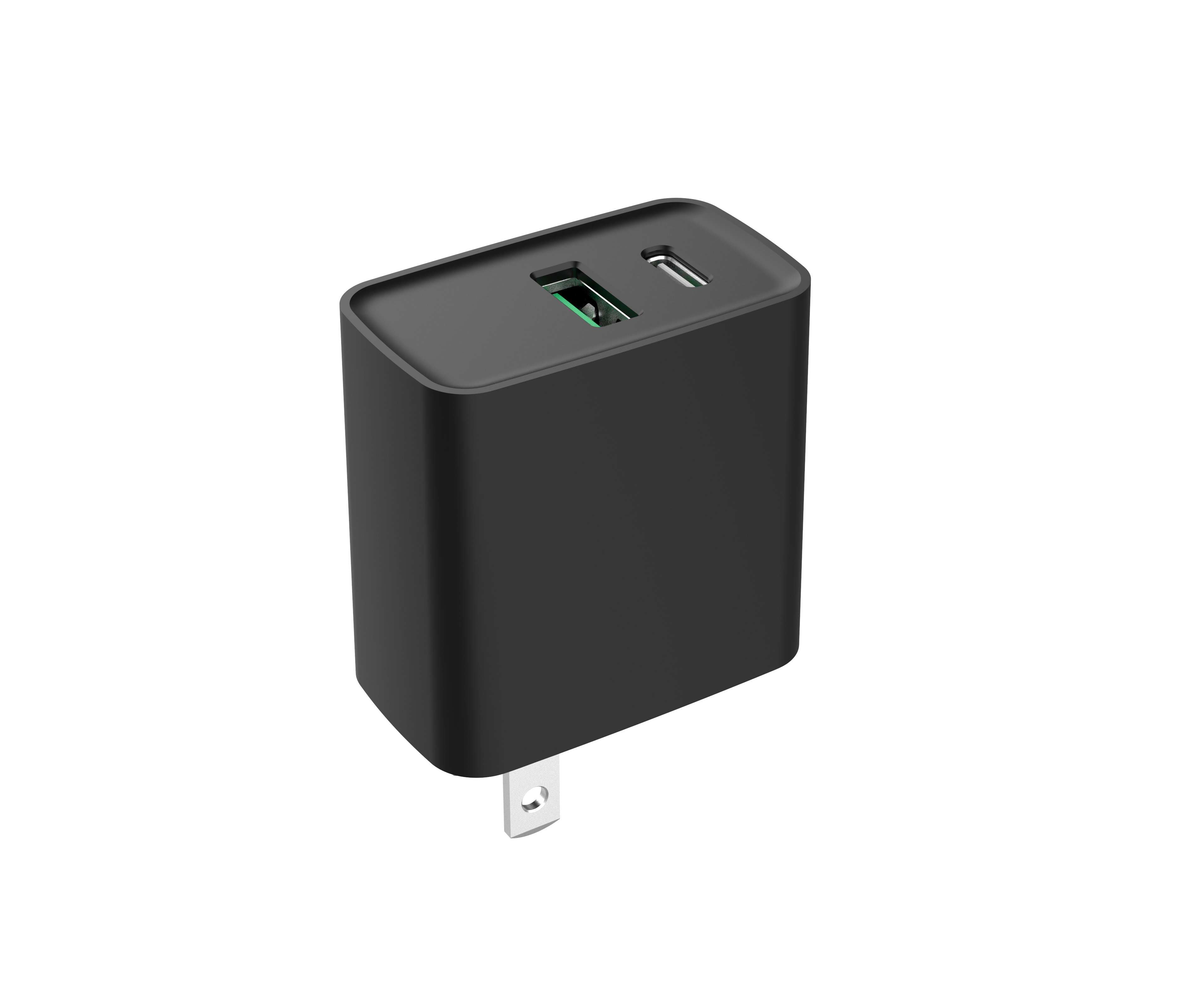 Rapid PD 20W Wall Charger-  USB-A and USB-C