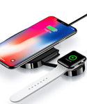 Dual Wireless Charging Station for Phone and Smart Watch