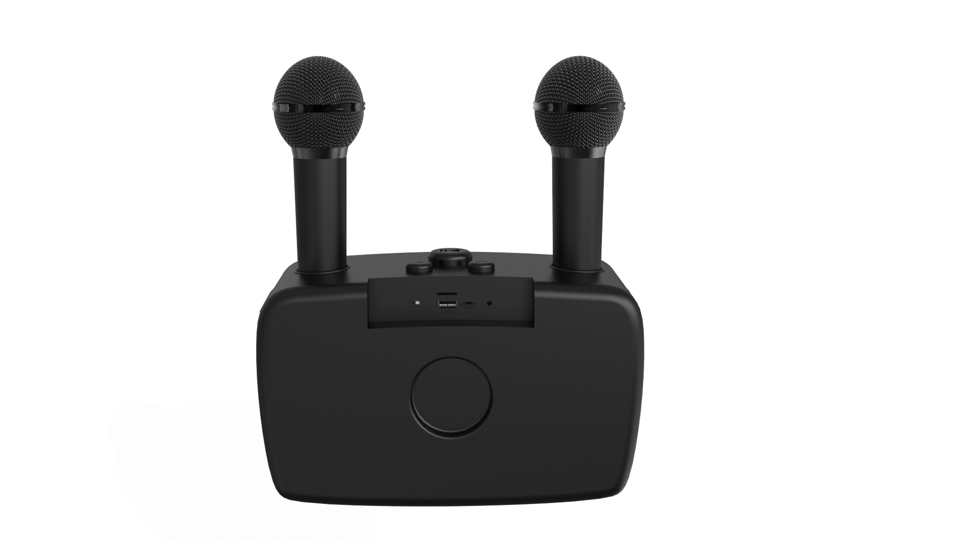 Dual Wireless Mic Karaoke Speaker