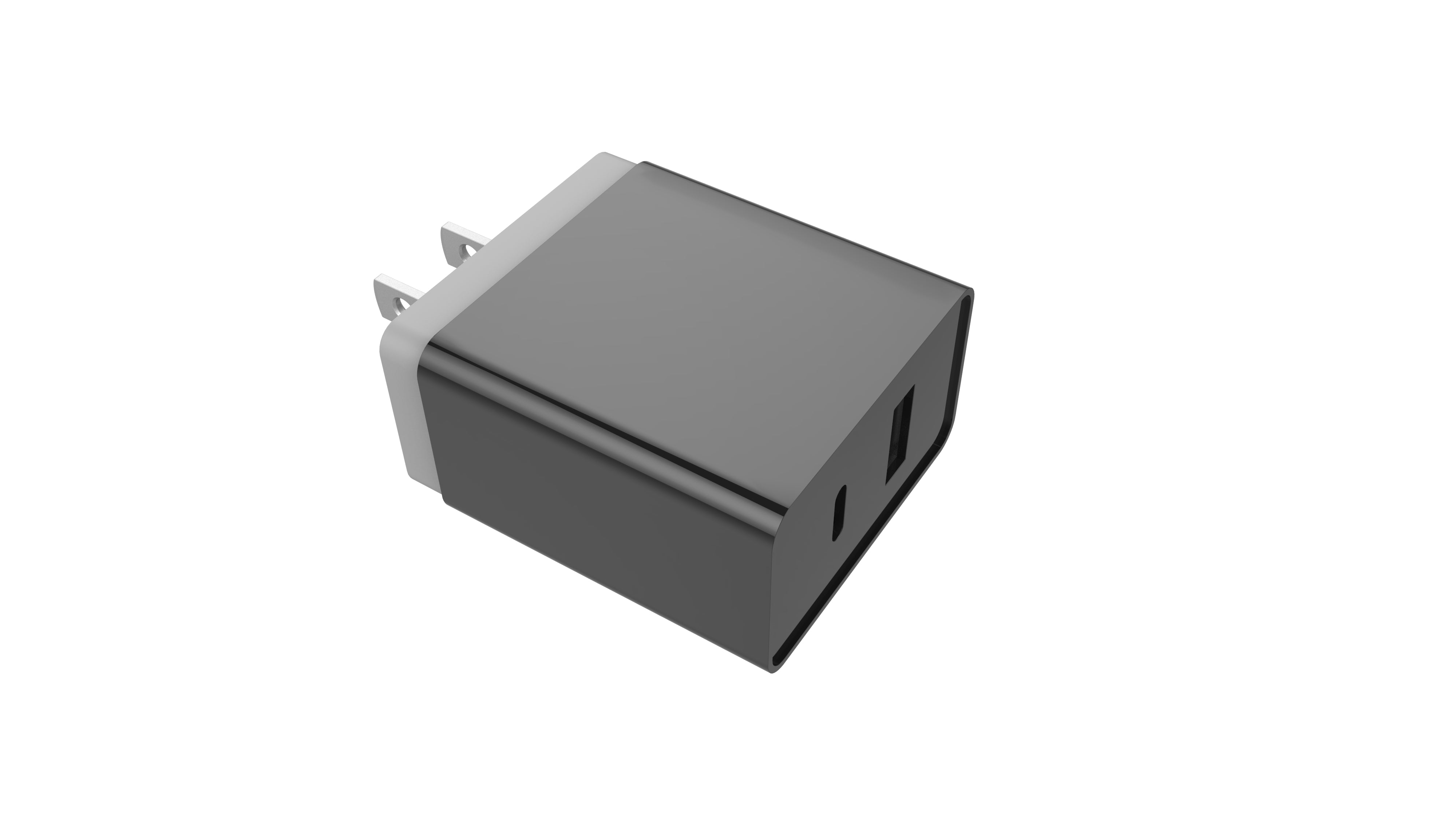 Dual Port Rapid Charge- USB-A and USB-C