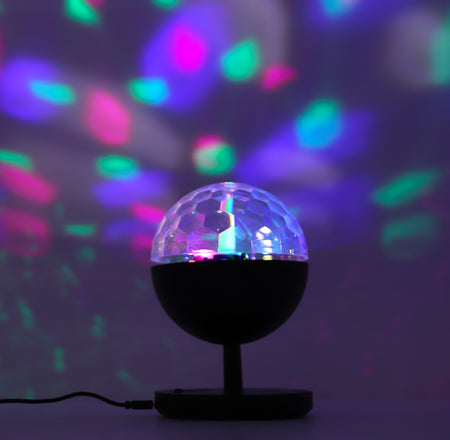 Color Changing LED Disco Projector and Speaker