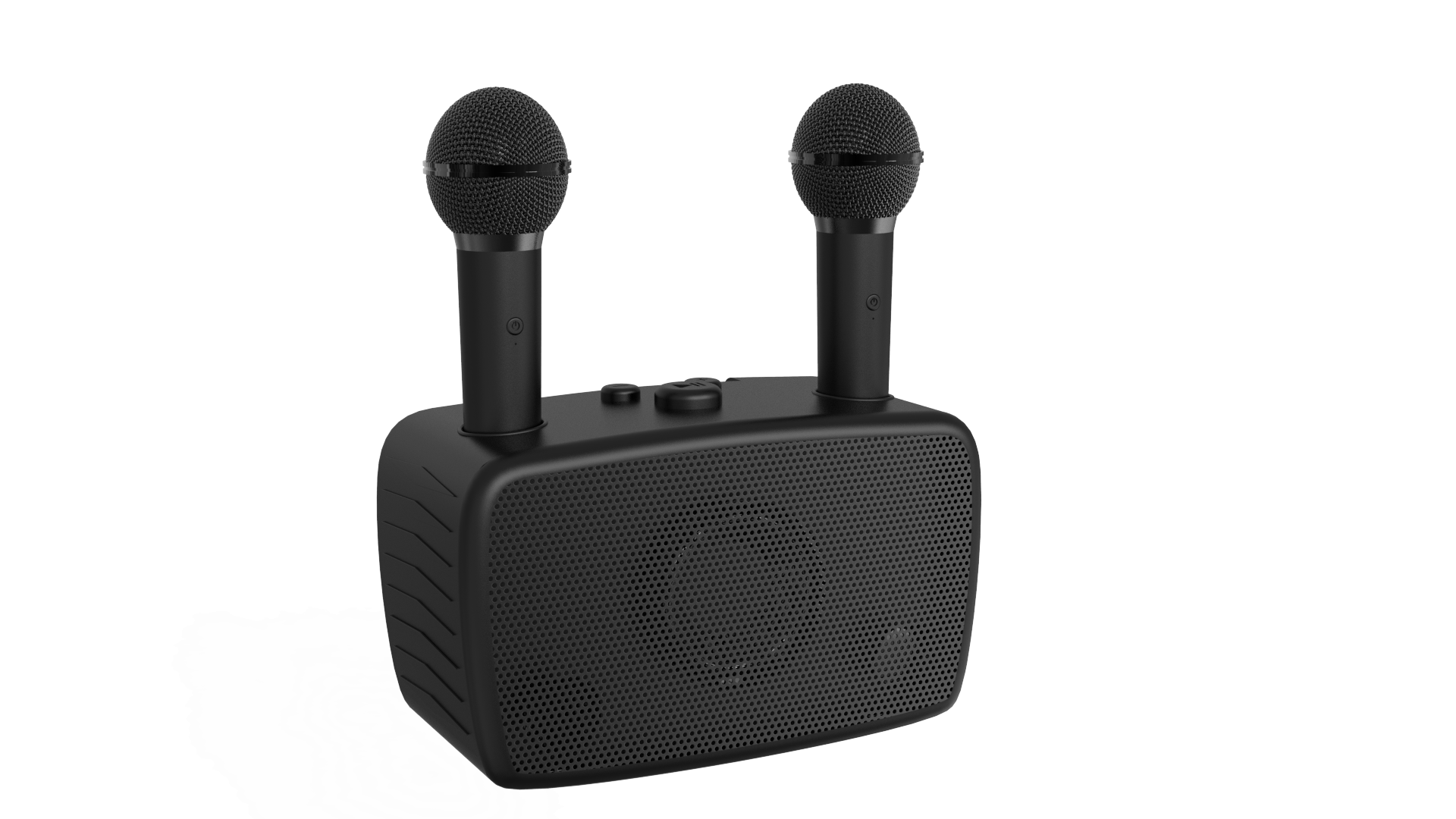 Dual Wireless Mic Karaoke Speaker