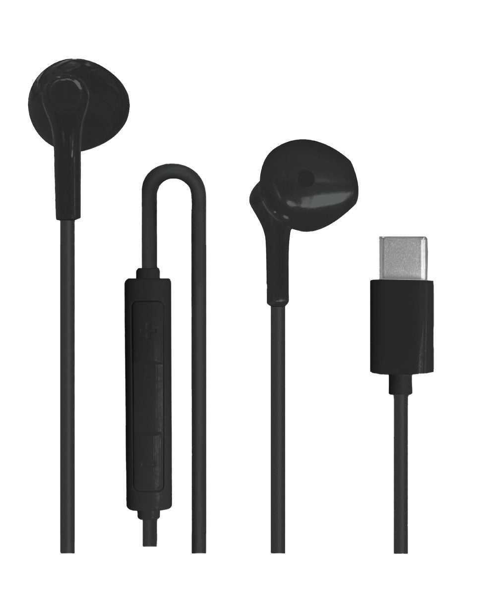 Type-C Wired Earbuds with Mic and Volume Control – Gabba Goods