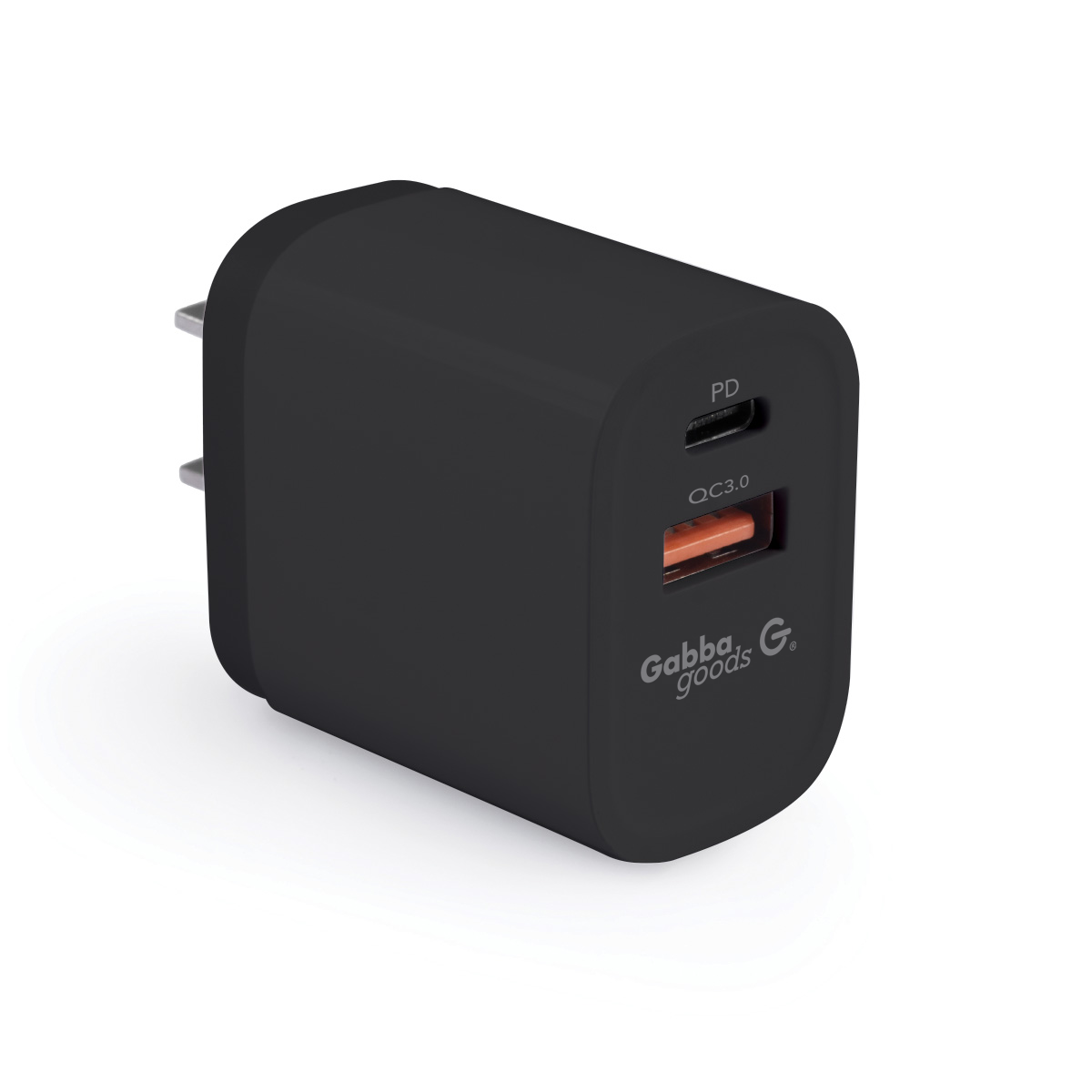 Rapid PD Power Delivery 18 Watt Wall Charger With USB-A and USB-C