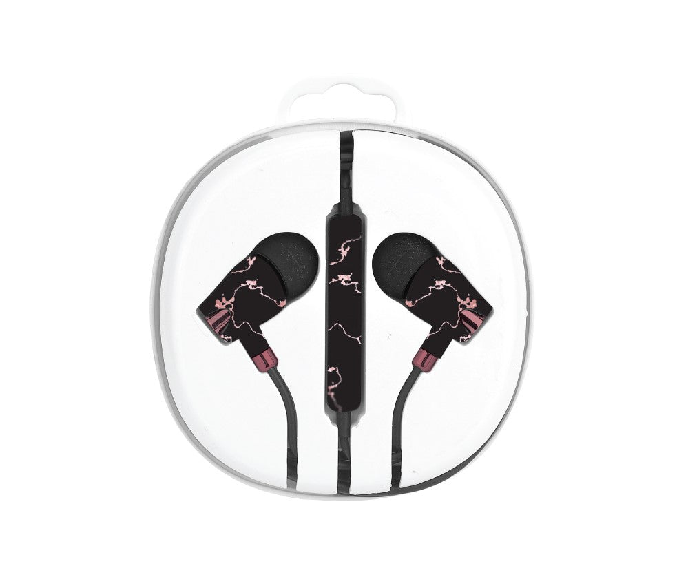 Delia's Printed Wired Earbuds
