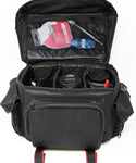 Commander Large Universal DSLR Camera Case Gadget Bag - 11 x 7 x 7 Inches, Black/Red