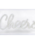 LED Neon Acrylic Light Box - "Chill", "Love", and "Cheers"