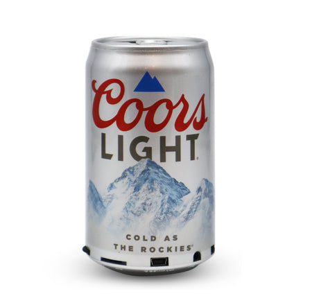 Coors Light and Miller Lite Bluetooth Can Speakers with Acrylic Case