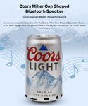 Coors Light and Miller Lite Bluetooth Can Speakers with Acrylic Case