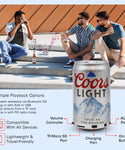 Coors Light and Miller Lite Bluetooth Can Speakers with Acrylic Case