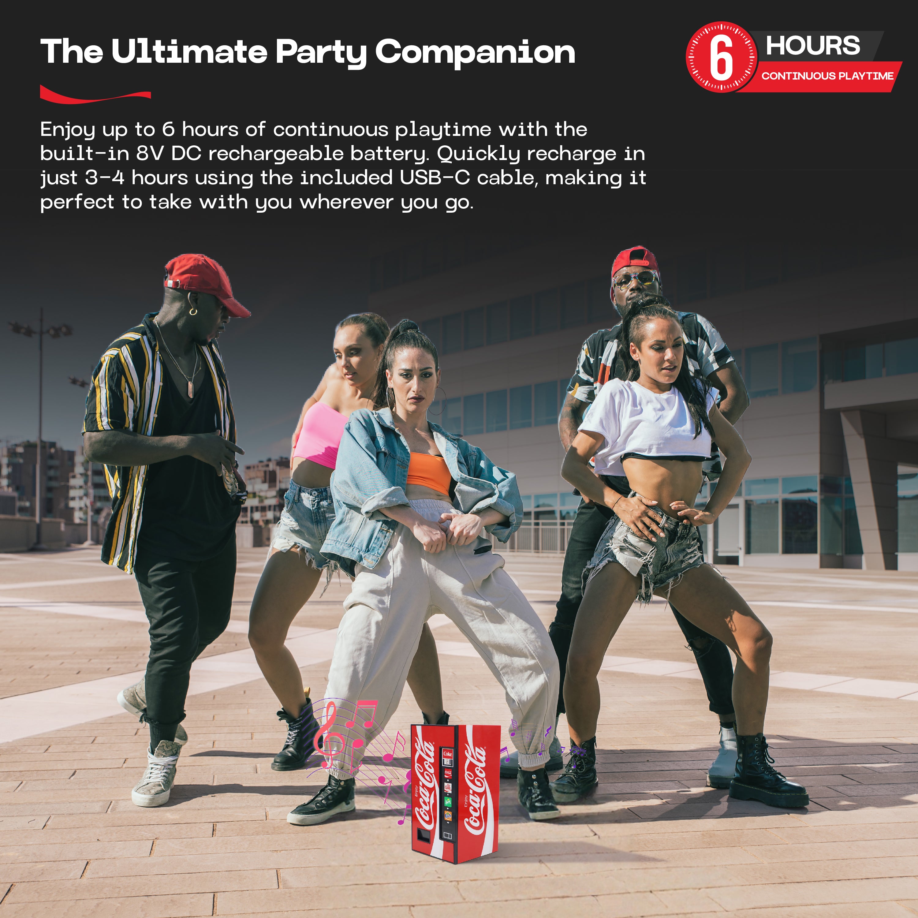 Coca-Cola Vending Machine Bluetooth Speaker