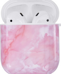 Delia's Soft Shell Marble Finish Airpod Case: for Airpods 1 & 2