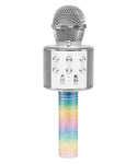 Delia's Glitter Karaoke Microphone Speaker