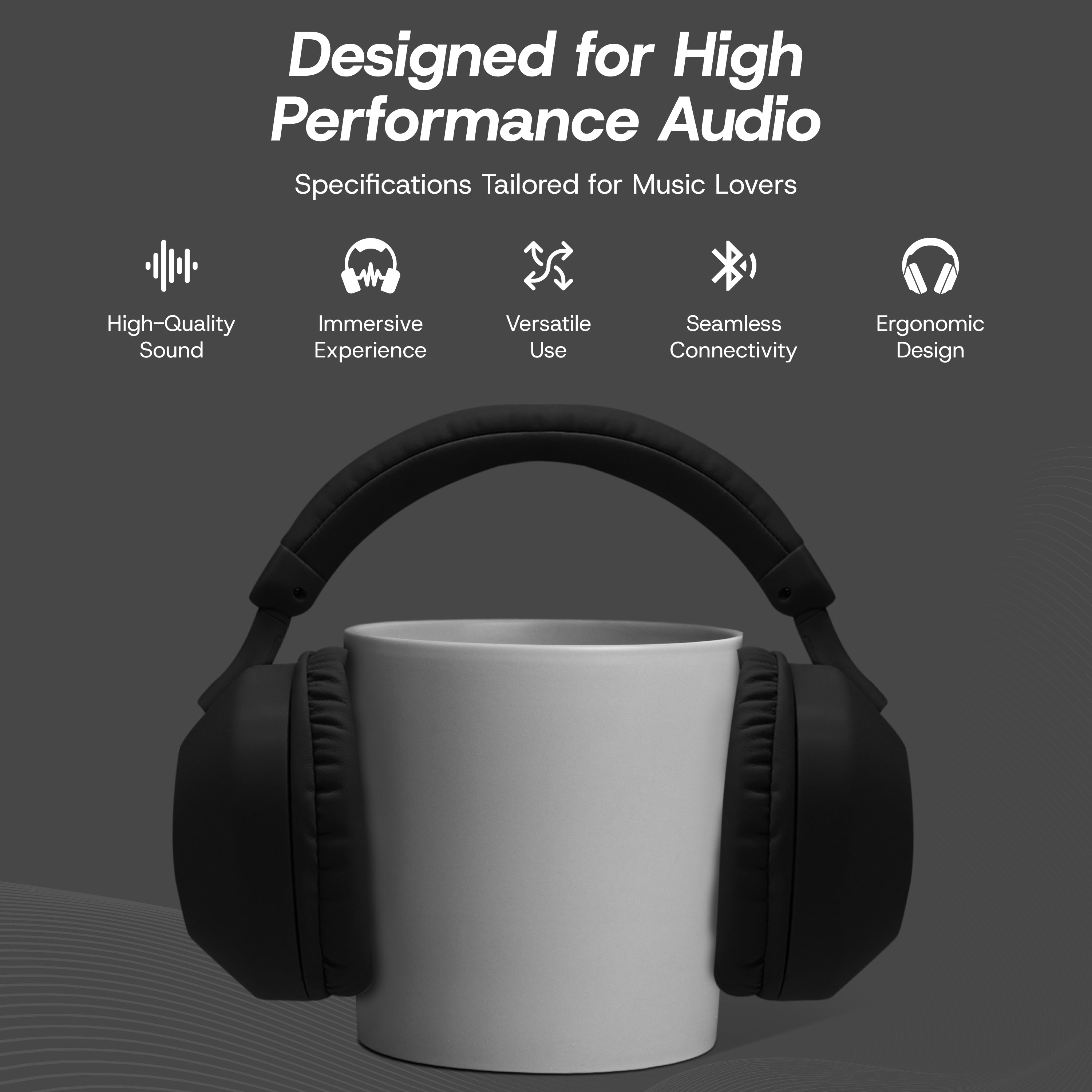Aura Wireless Noise Isolating Headphones