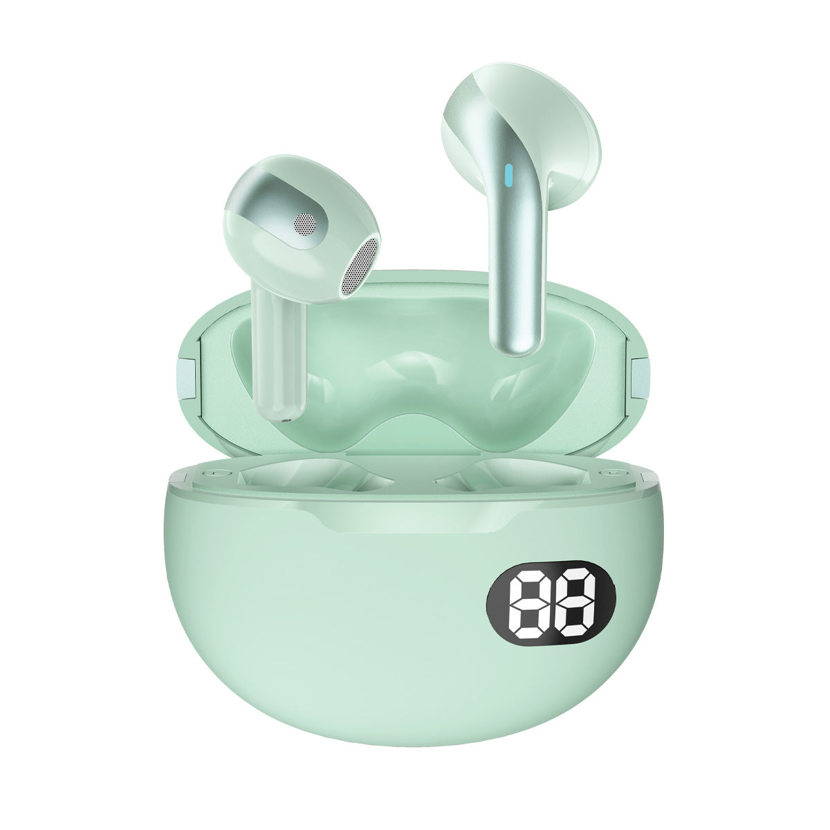 GabbaGoods Premium Wireless Earbuds with Battery Display and Touch Controls