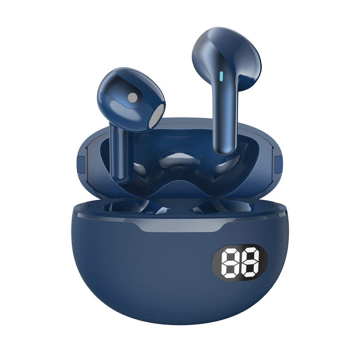 GabbaGoods Premium Wireless Earbuds with Battery Display and Touch Controls