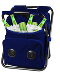 Tailgate Cooler Chair Backpack with Bluetooth Speaker