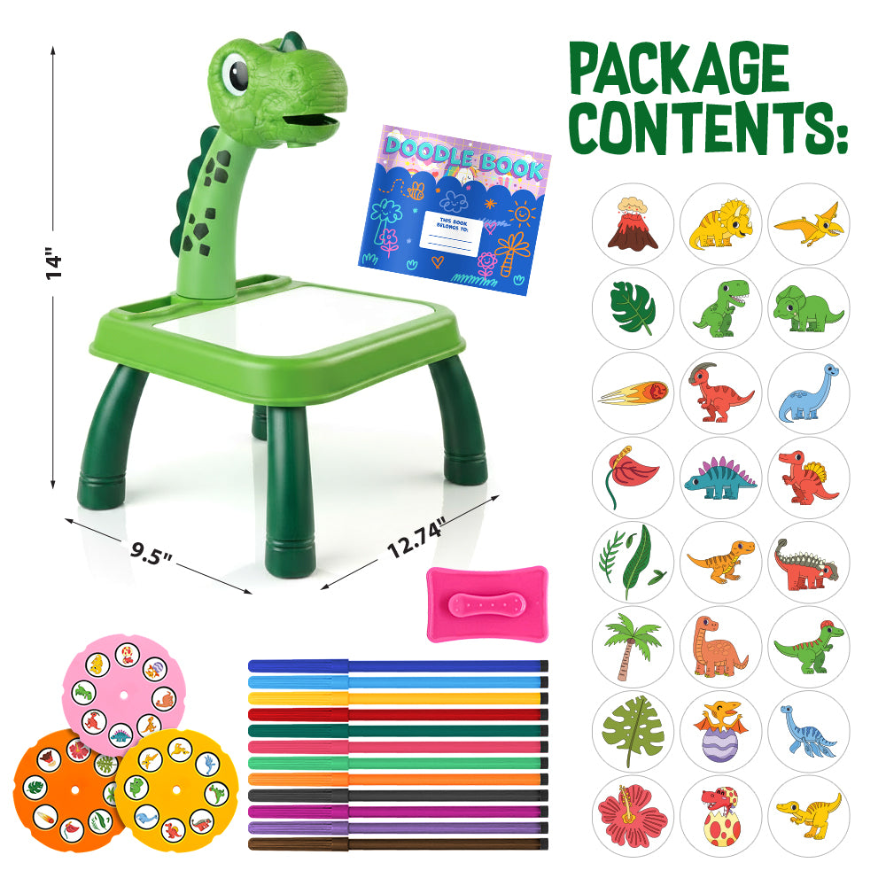 Projector Doodle Tables