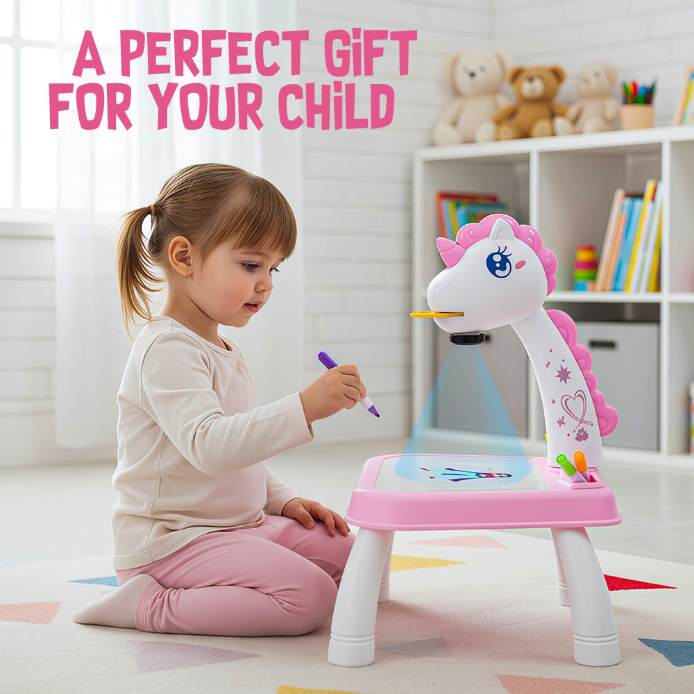 Projector Doodle Tables