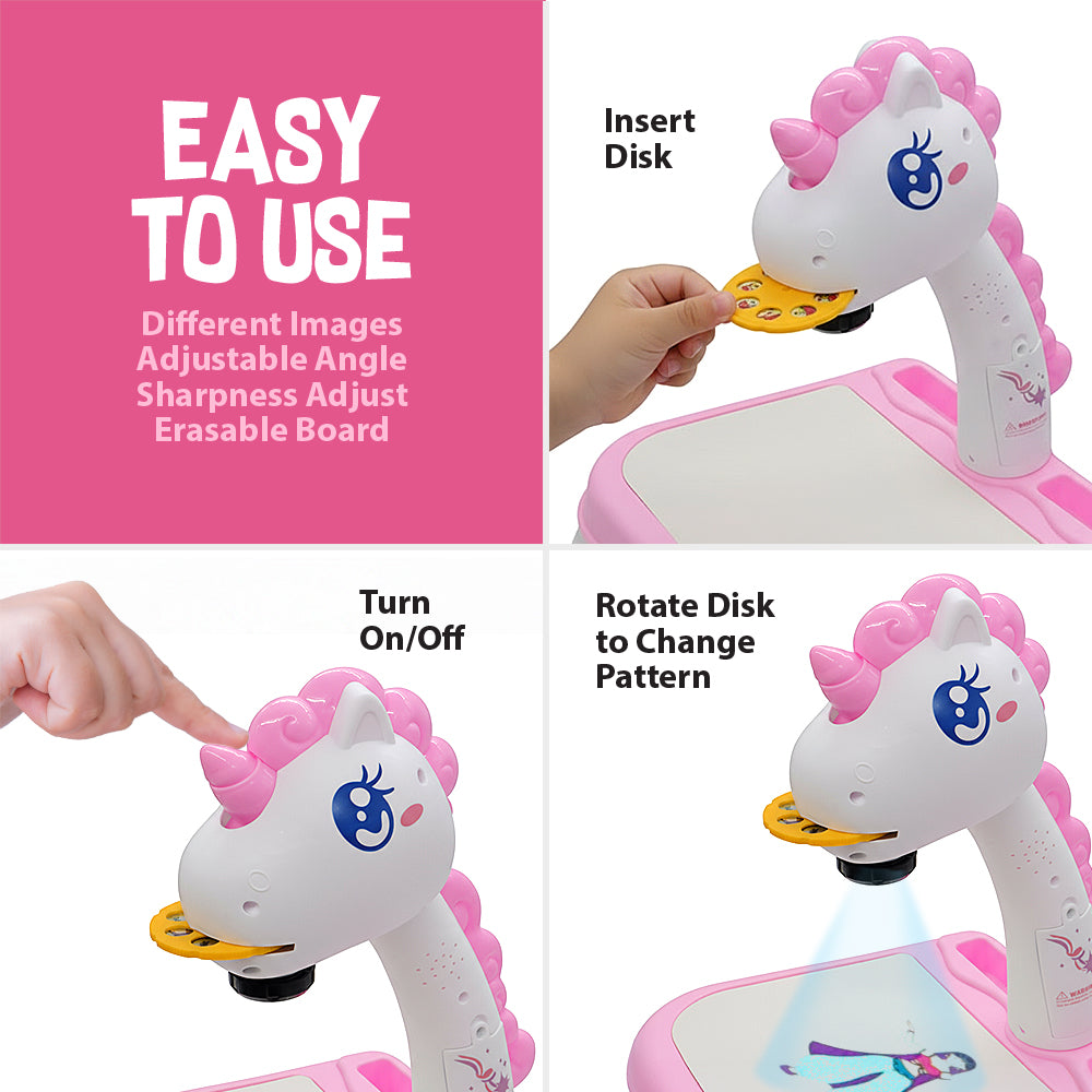 Projector Doodle Tables