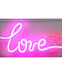 LED Neon Acrylic Light Box - "Chill", "Love", and "Cheers"