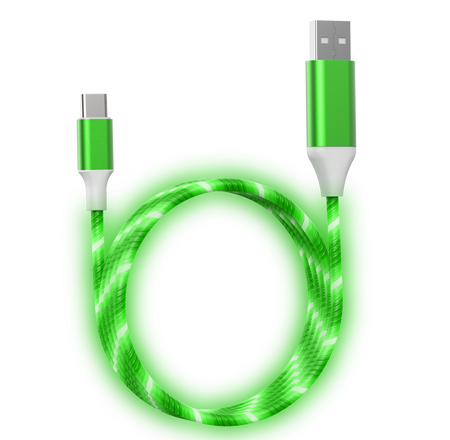 LED Light up USB Type C Cable