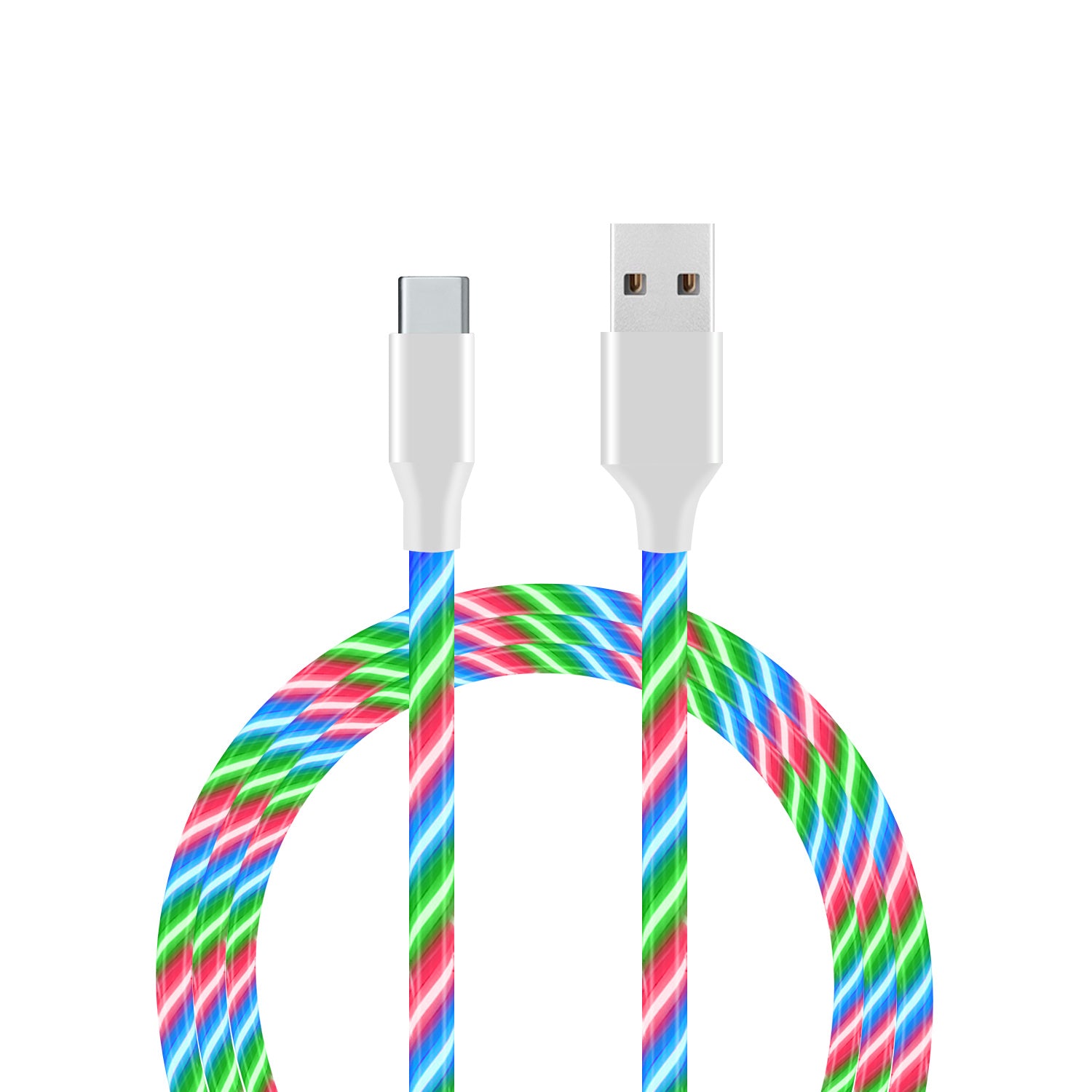 LED Light up USB Type C Cable